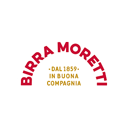birra moretti in buona compagnia scritta rossa